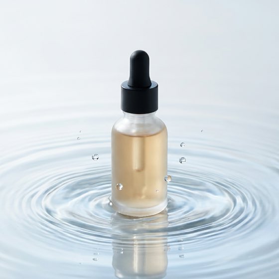 A product restaged — Water ripple